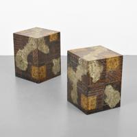 Pair of Paul Evans Patchwork Cube Side Tables - Sold for $5,200 on 02-23-2019 (Lot 116).jpg